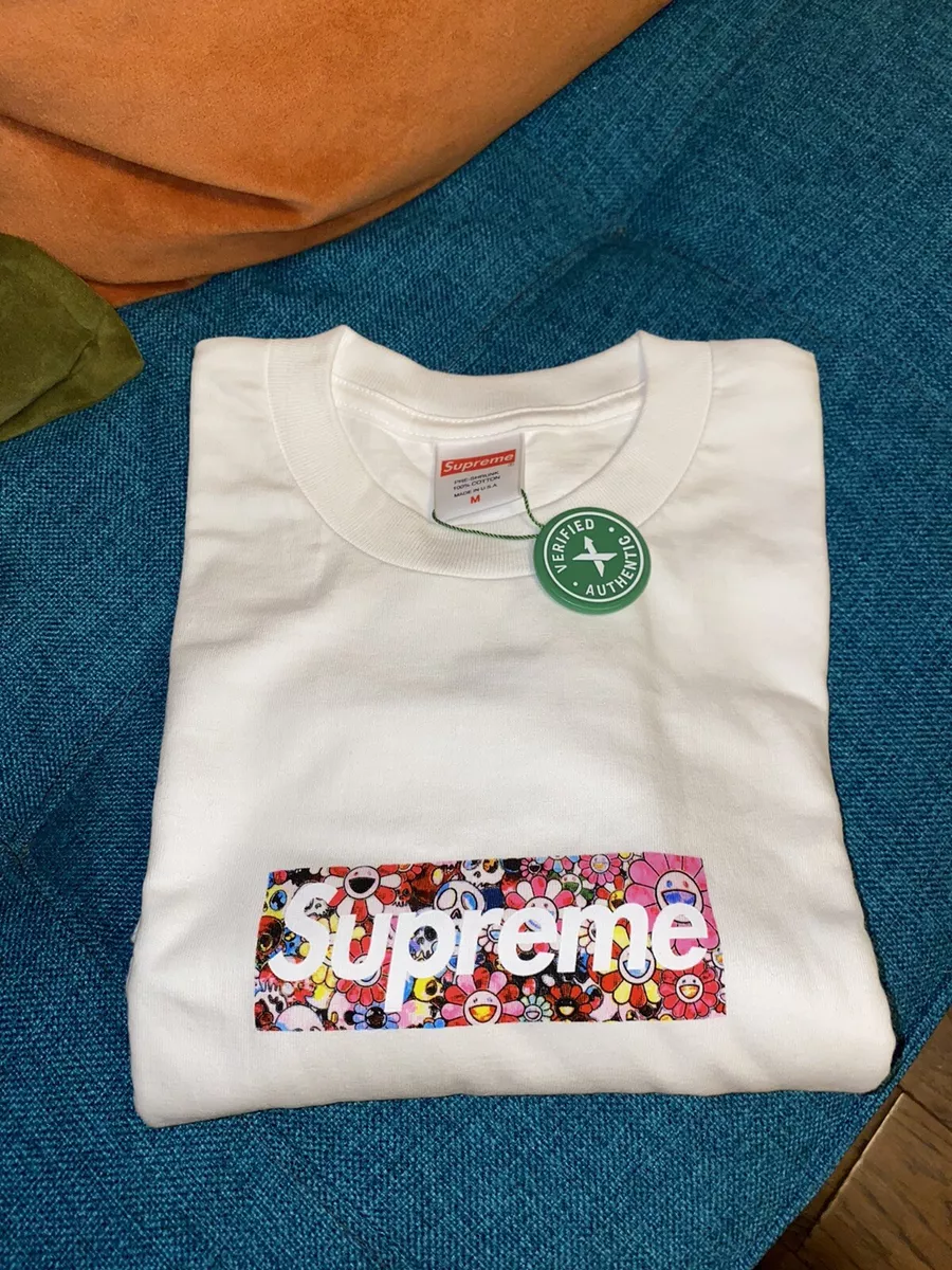 Supreme Takashi Murakami Relief Box Logo Tee Medium CONFIRMED ORDER