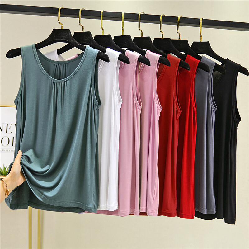 Women's Sleeveless Blouse TShirt Ladies Summer Tops Cami Vest Tank