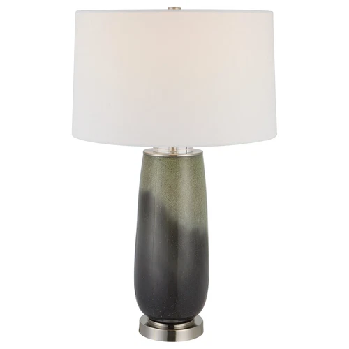 Campa Gray-Blue Table Lamp - Picture 1 of 7