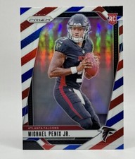 RBトラッキー 2024 Panini Prizm - Rookies Michael Penix Jr. #378 Red White