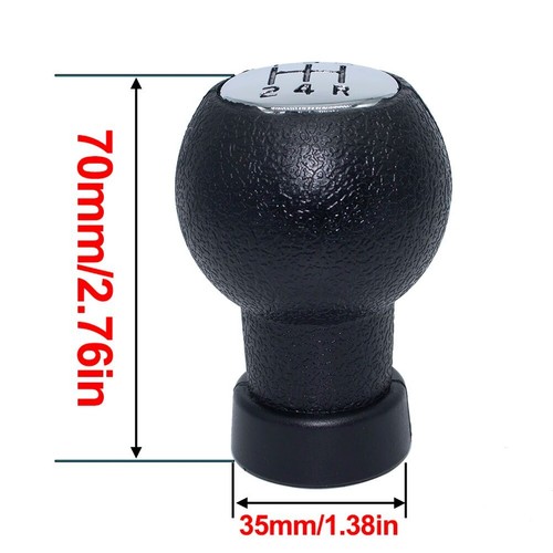 Pomello Cambio Cambio Manuale 5 Velocità Nero per Suzuki SX4 Swift - Foto 2 di 7