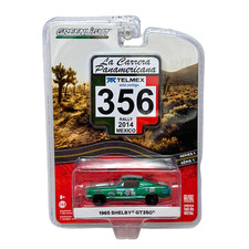 Greenlight La Carrera Panamerica 1965 Shelby GT350 GREEN MACHINE 1:64 Diecast