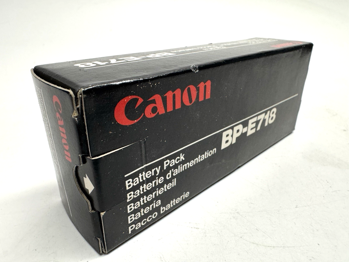 VINTAGE NOS Canon Battery Pack BP-E718 6V 1800mAh Made in
