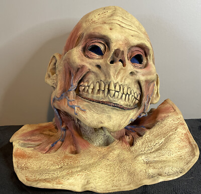 2006 MARIO CHIODO Halloween Mask Vintage Huge Latex