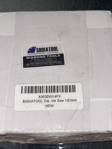 Diamond Drill Bit 4"/102mm SHDIATOOL Vacuum Brazed Drilling Bit Hole Saw NEW - Picture 4 of 4