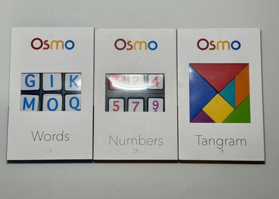 Osmo Bundle Lot. Numbers, Words and Tangram