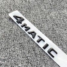 Black 3D 4Matic Rear Trunk Emblem Tailgate Li...