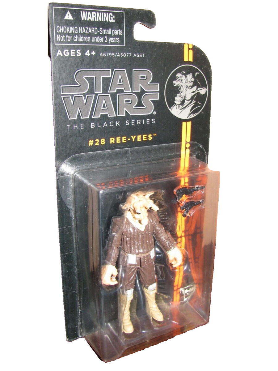 Star Wars The Black Series #28 REE-YEES 3.75