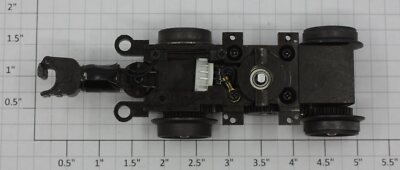 Lionel 28340-641 4 Wheel Motor Truck with Coupler No Sides Liondrive Scale GP-7