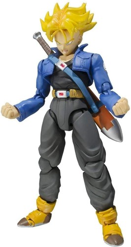 Dragon Ball Z Super Saiyan Trunks S.H.Figuarts versión color premium Action Fi - Imagen 2 de 5
