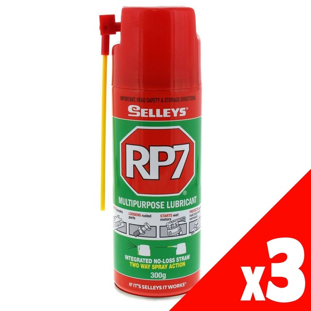Rp7 Multipurpose Lubricant Loosens Rusted Parts 300g Aerosol Spray Can ...