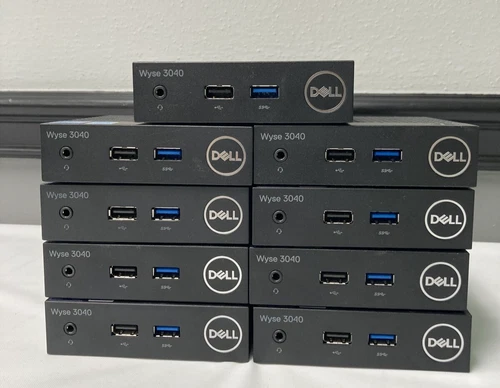Lot of 9 Dell Wyse 3040 N10D Thin Client Atom X5 Z-8350 2GB Ram 8GB Flash