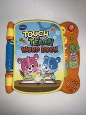 VTech Touch and Teach Word Book Educational Interactive Toddler Educational
