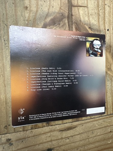 Tweaker Linoleum 2001 NIN Single Demo Rare DJ Press Radio Record Album Promo CD - Picture 2 of 4