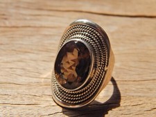 Natural Smoky Ring , 925 Sterling Silver, Wedding Ring, Gemstone Ring, Gift Item