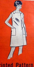 LOVELY VTG 1960s DRESS Sewing Pattern 12/34