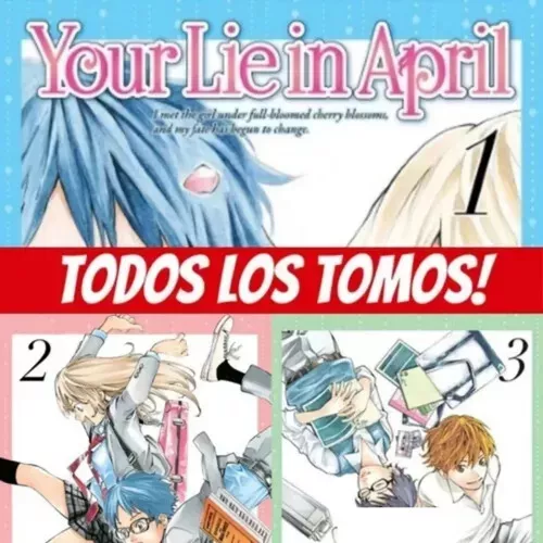 Your lie in April Completo en Español, Colección 11 tomos. Manga en español - Imagen 2 de 3