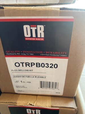 OTR 4'' x 12.6'' Exhaust Pipe Bellows for PACCAR OTRPB0320 (NEW)