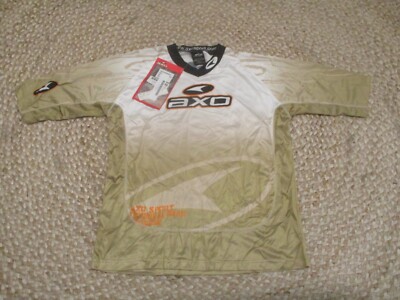 NOS AXO Sand & White  MX Impala Jersey Mens Size Small 1491-610-09-00