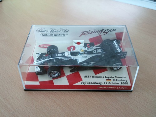 Minichamps AT&T Williams Toyota FW30 N.Rosberg KYOSHO Rising Sun version - Picture 2 of 6