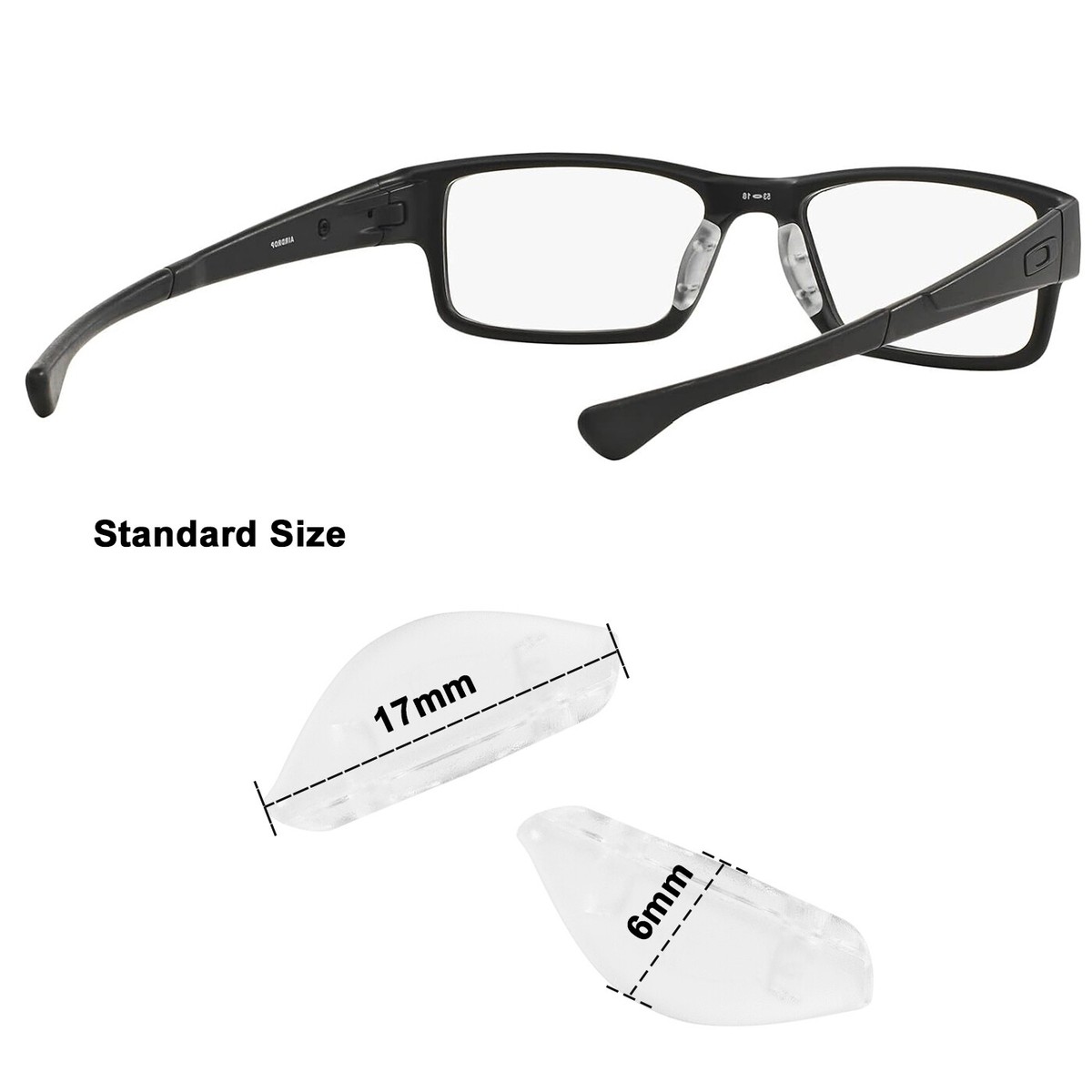 Replacement Nose Pads Nosepiece for Oakley Airdrop OX8065 OX8046