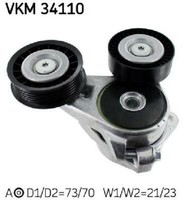 Original SKF Spannrolle Keilrippenriemen VKM 34110 FüR Ford