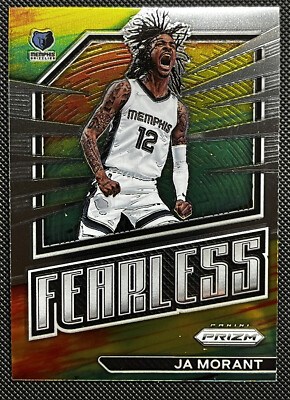 2022-23 Panini Prizm Basketball Ja Morant Fearless No.8 | eBay 