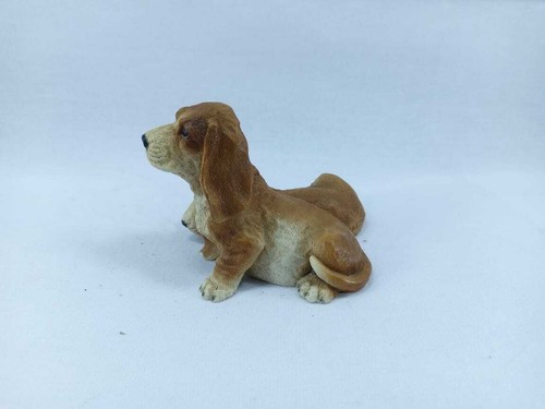 VTG CASTAGNA 1988 Figurine 2 DOGS Basset Hound ITALY CUTE - Picture 5 of 6