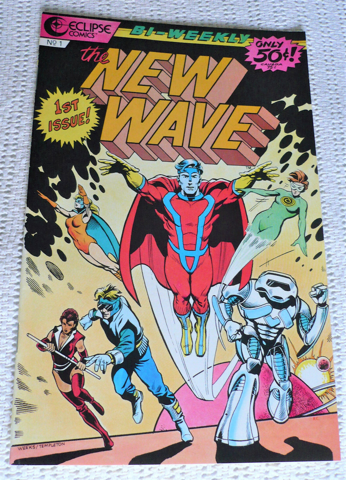 The New Wave #1 (Eclipse Comics June 10, 1986) for sale online | eBay