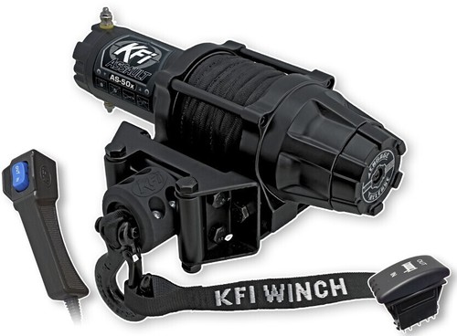 KFI 5000lb Assault Winch Kit for Polaris Sportsman BigBoss 6x6 2011-2024 - Picture 2 of 9