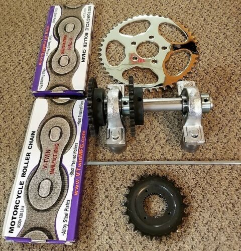 Hardtail Sportster XL Kit @ 300 Largeur Pneu , Inclus Arbre de Renvoi, Chaînes + - Photo 3 sur 12