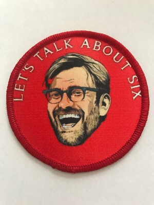 LFC Liverpool Football Club Patch Badge Jürgen Klopp FC Sublimationsdruck