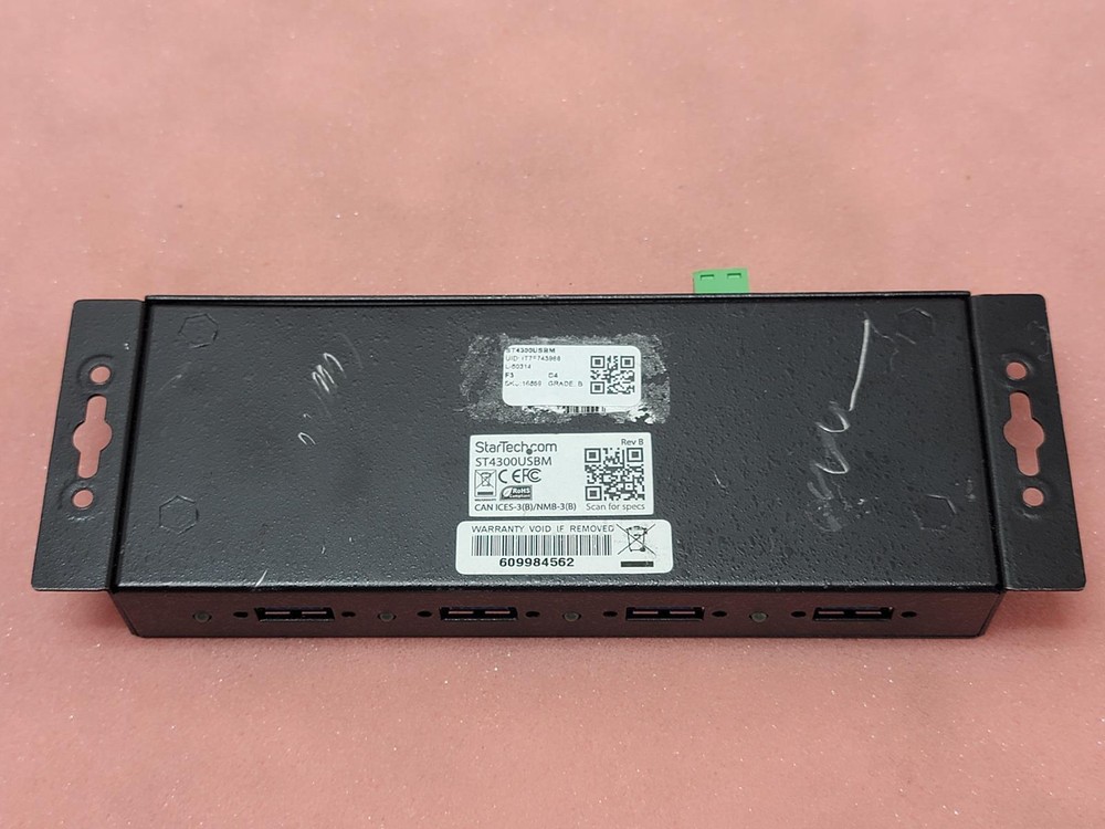 STARTECH 4-Port USB Hub ST4300USBM Grade B Compact Design SKU 16869  
