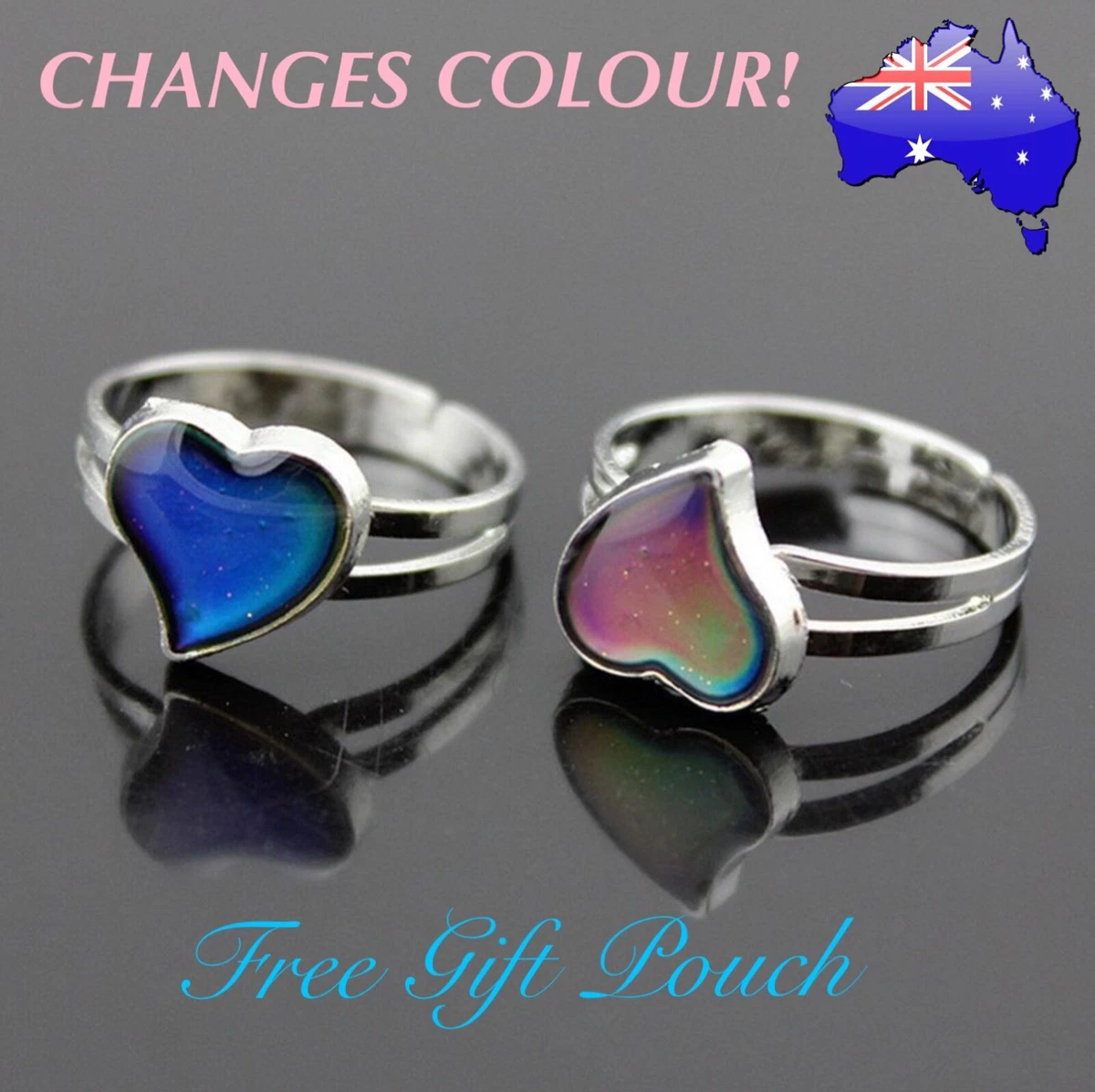 Heart on sale mood ring