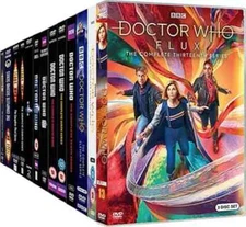 DOCTOR WHO : COMPLETE SERIES- 1-13, DVD BUNDLE SET, FAST  SHIPPING, NEW.