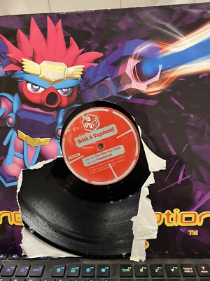 Brisk & Vagabond* - The Time Has Come / Punchdrunk, 12'',UK HARDCORE RECORD VG