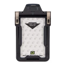 Identity Stronghold - Secure RFID Badge Holder for 1 Card - Heavy Duty Hard P...