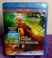 Thor: Ragnarok | 2017 Blu-ray and DVD Combo Set | Brand New / Sealed