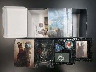 Titanfall 2 Marauder Corps Collector's Edition Open Outter Box Wear