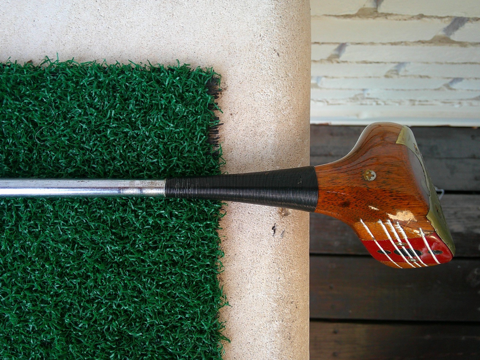 как выглядит 1940s MacGregor Registered Persimmon 2-Wood w/ True Temper Stiff Shaft фото