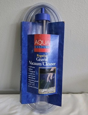 Aqua Culture Aquarium Siphon Regular Gravel Vacuum Cleaner Tube Tubing New