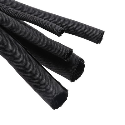 Wire Loom Tube Cord Protect Braided Self-Wrapping Cable Management Sleeve Cover