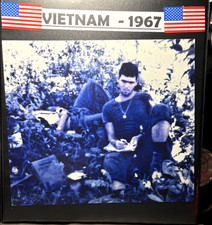Vietnam 1967 = 120 Photos + Album (value = $195)  SALE= $  75.00 + FREE USA Flag