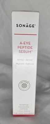 Sonage A-Eye Peptide Serum 0.5 fl oz/ 15 ml Full Size Eye Skincare New