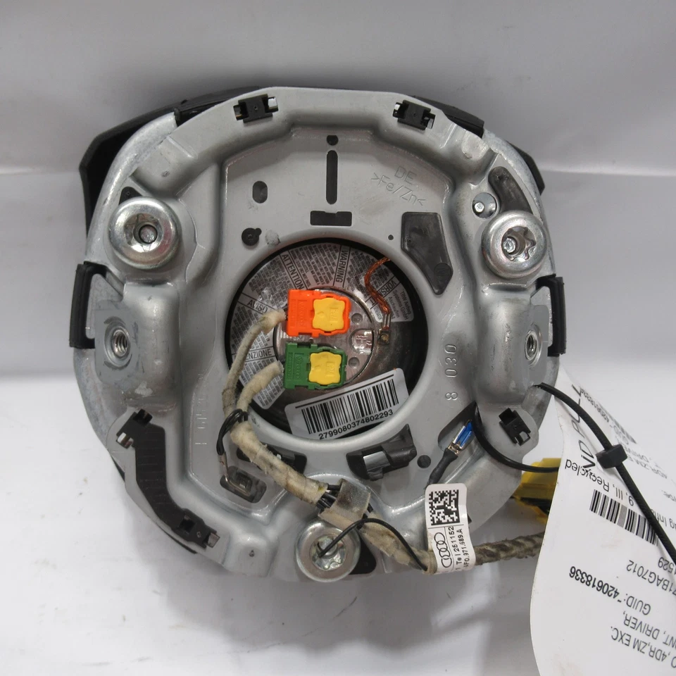 Audi S4 2007 2008 airbag de rueda bolsa de aire del conductor fabricante de equipos originales Foto 2 de 4