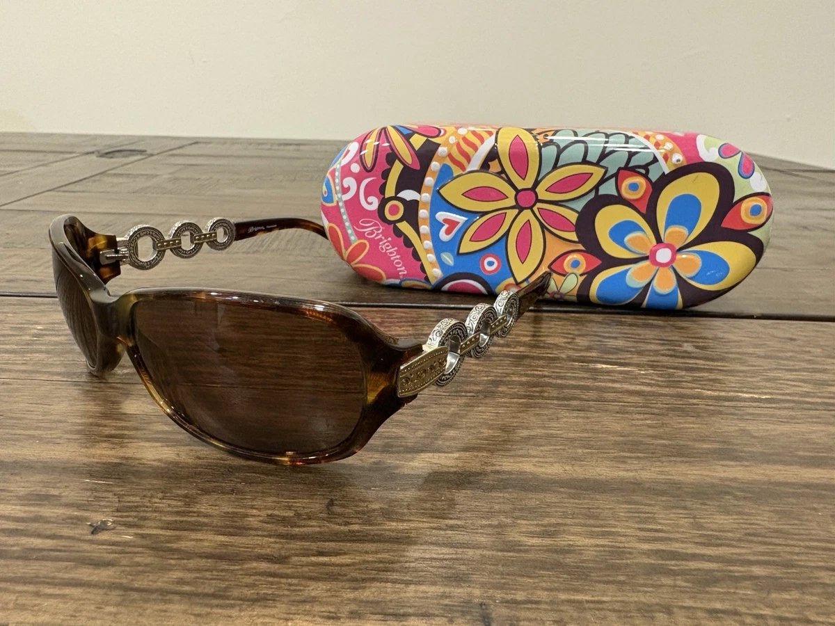 Brighton Women’s Central Park Signature Silver Tortoise Sunglasses Frames & Case Brighton Women main image 3