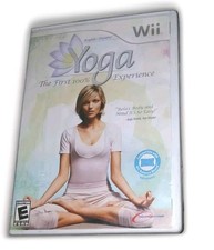 Yoga - The First 100% Experience - Nintendo WII Video Game w/Anja Rubik