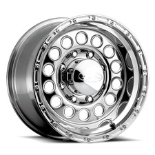 Raceline 887-50012 Rock Crusher Polished Wheel 15x10 5x114mm -47mm Offset