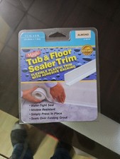 Magic Peel  Stick Caulk Tub  Floor White 1-1/4" x 5' Bathtub Shower New NWT