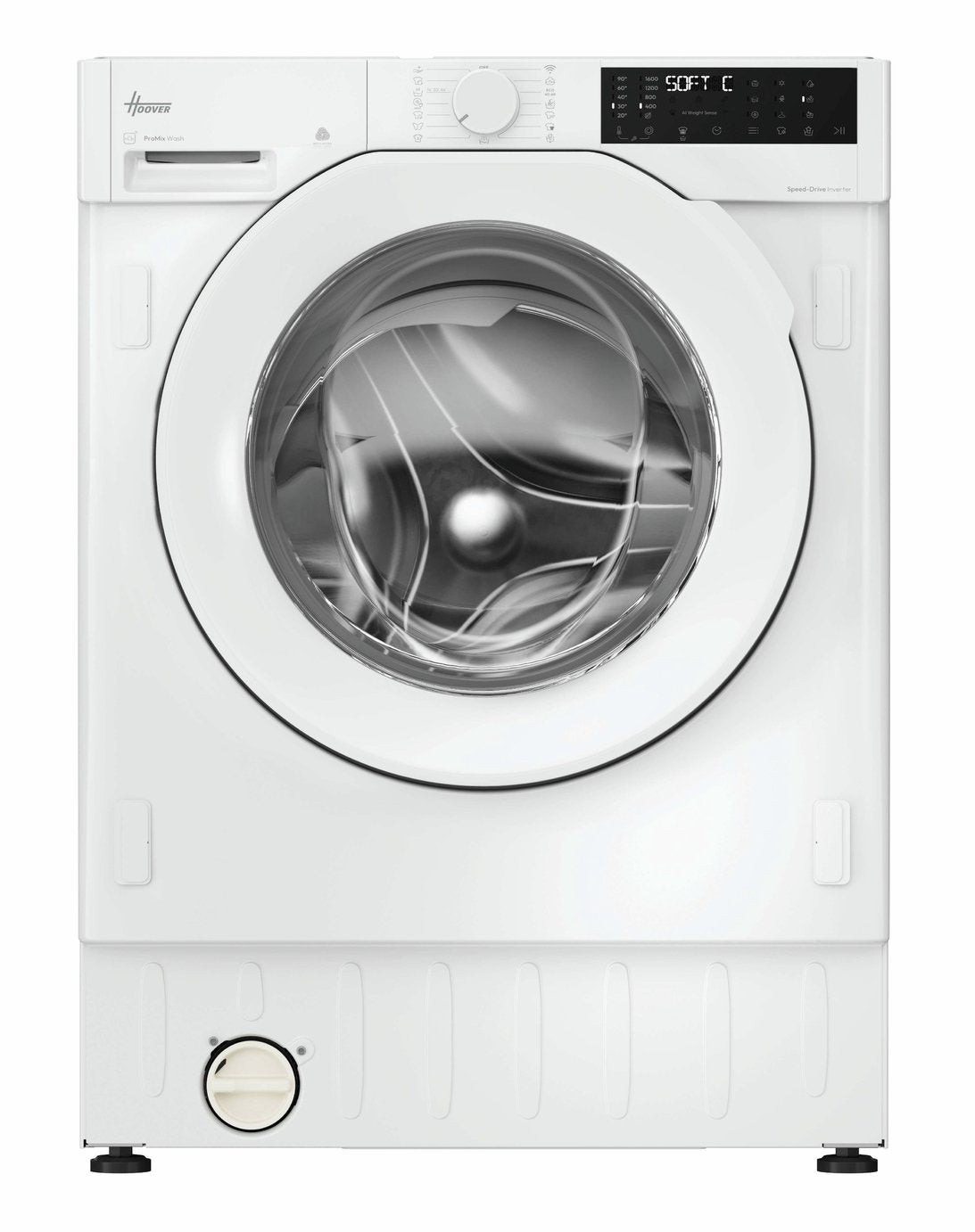 HOOVER BH4S696M6D9-80 Washer Dryer Integrated 9kg WiFi Enabled 1600rpm GRADE A